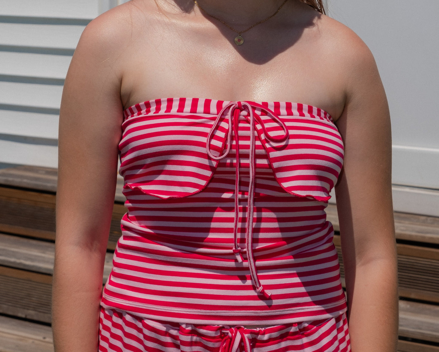 Striped Tube Top